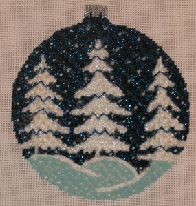 3 Tree Ornament finished