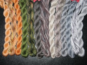 Threads for riverbank and meadow