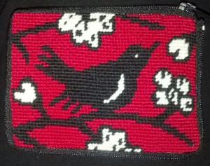 Blackbird coin purse
