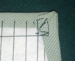 Mitered corners done