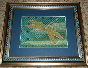 Dragon Fly Framed