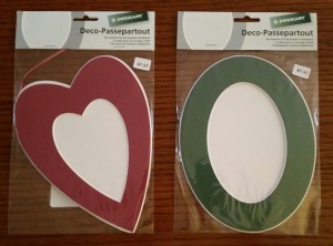 Heart Oval frame