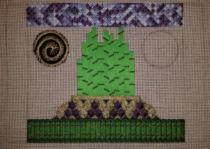 Exotic Crescent stitched