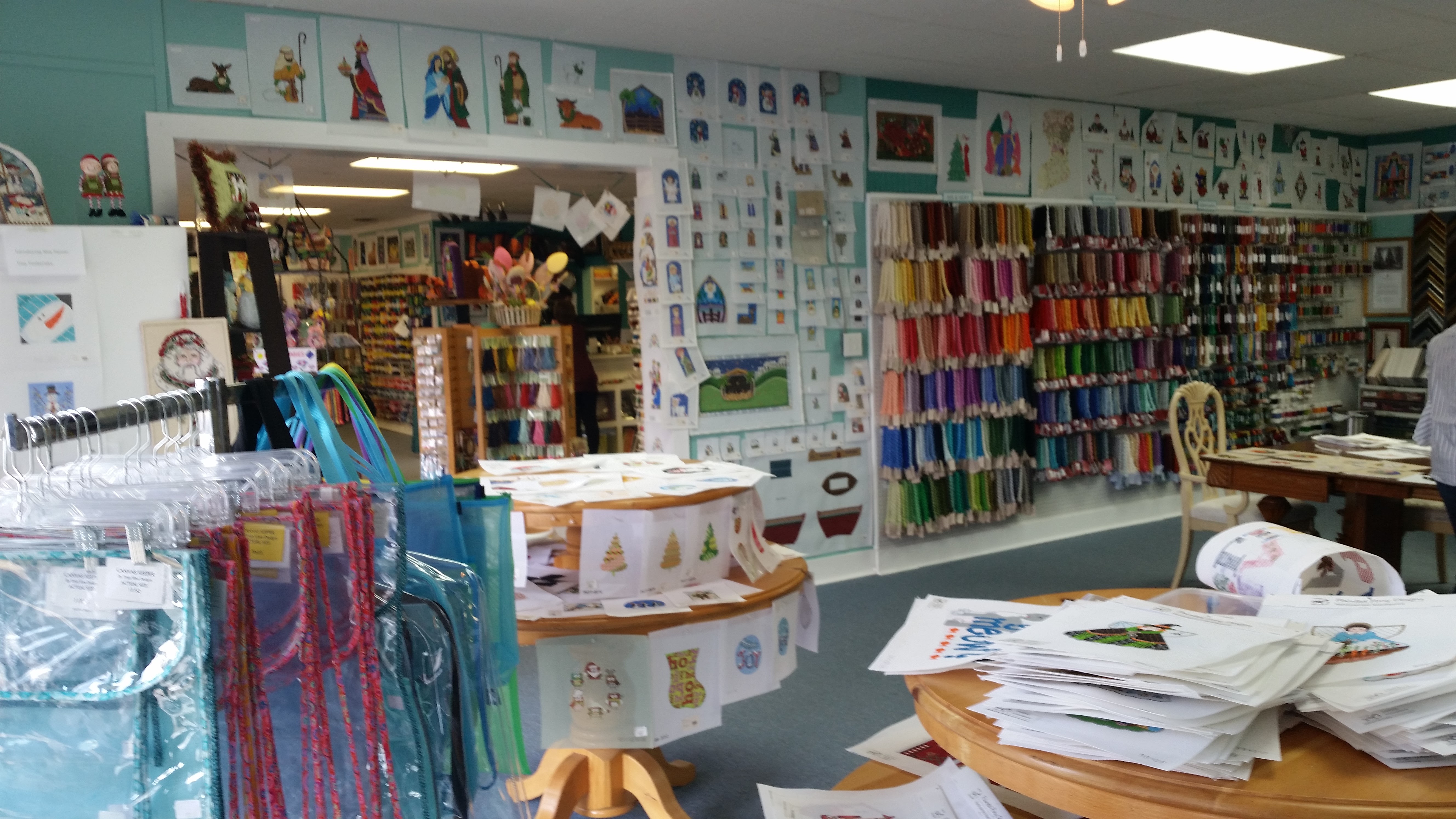 Canvases and threads